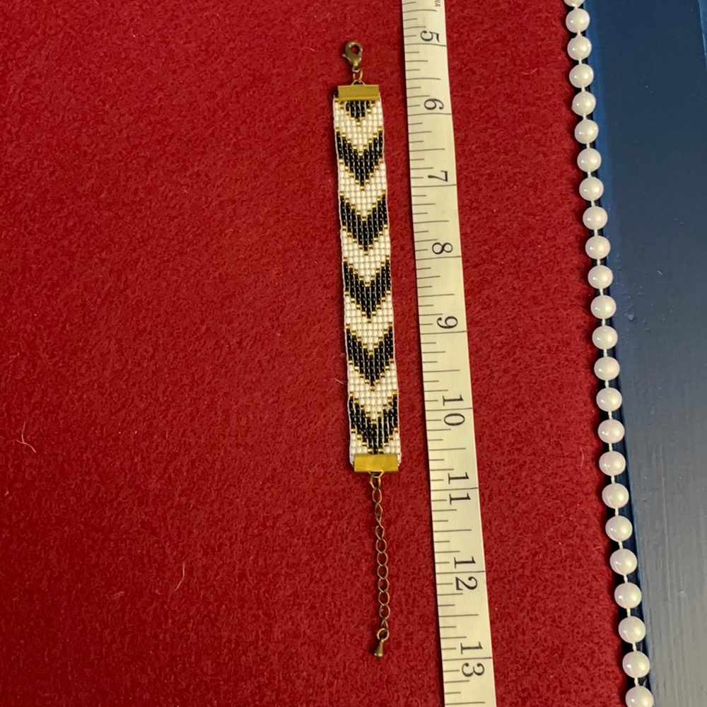 Vintage “seed bead” bracelet